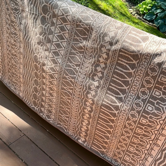 ruggable Accents Ruggable Tan And Brown Boho Rug Without Pad Poshmark